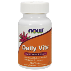 Дэйли Витс Мультивитамины (Now Foods, Daily Vits), 100 таблеток