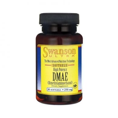 ДМАЕ (Swanson, DMAE), 250 мг, 30 капсул