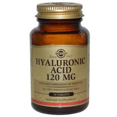 Гіалуронова кислота (Solgar, Hyaluronic Acid), 120 мг, 30 таблеток