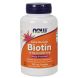 Биотин (Now Foods, Biotin), 10 000 мкг, 120 вегетарианских капсул