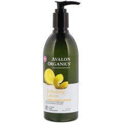 Лосьон для рук и тела, лимон (Avalon Organics, Hand & Body Lotion), 340 г