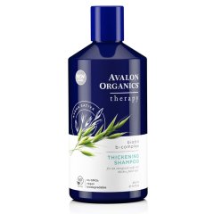 Шампунь для густоты волос, комплексная терапия с биотином и B-комплексом (Avalon Organics, Thickening Shampoo, Biotin B-Complex Therapy), 414 мл