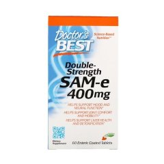 SAMe (Doctor's Best, SAM-e), 400 мг, 60 таблеток 