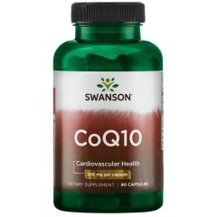 Коэнзим Q10 (Swanson, CoQ10), 200 мг, 90 капсул