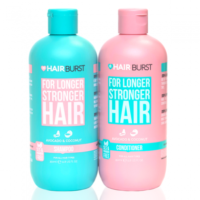 Шампунь и кондиционер для роста и укрепления волос (Hairburst Longer Stronger Hair Shampoo & Conditioner)  350+350 мл