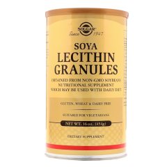 Лецитин в гранулах (Solgar, Lecithin Granules), 454 г