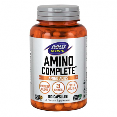 Амино Комплит (Now Foods, Amino Complete), 120 вегетарианских капсул