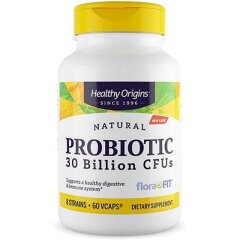 Пробиотик 30 млрд КОЭ (Healthy Origins, Probiotic, 30 Billion CFU's), 60 капсул