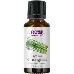 Масло Лемонграсса (Now Foods, Essential Oils, Lemongrass), 30 мл