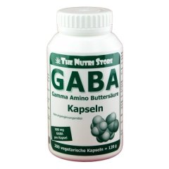 ГАМК (The Nutri Store, GABA,), 500 мг, 200 капсул