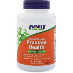 Здоровье простаты, клиническая сила (Now Foods, Clinical Strength Prostate Health), 90 капсул